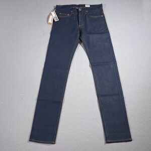 Mod9 Jeans Women 30 Raw Denim Straight Leg Mif Rise Button Fly NWT